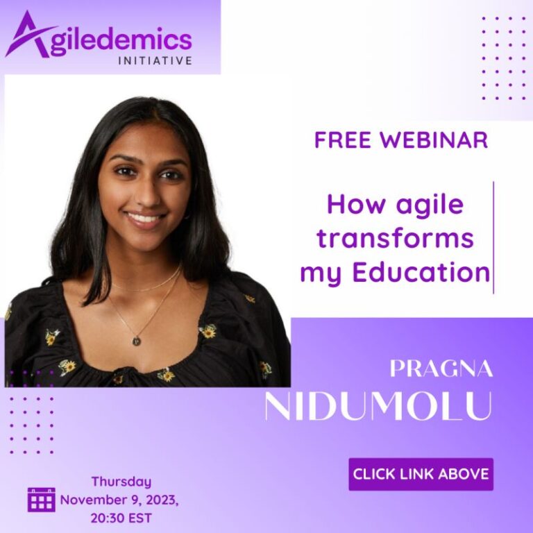 Ambassador of Agiledemics Initiative